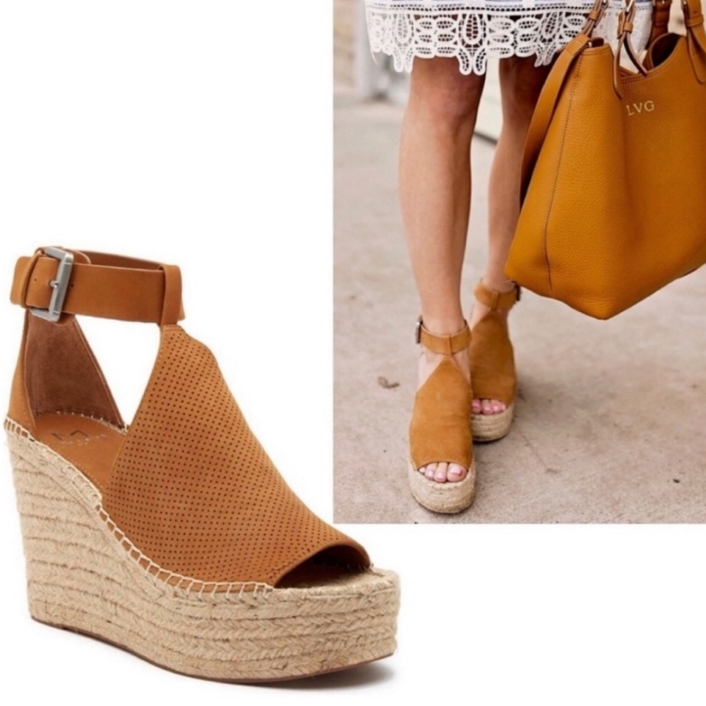 Marc Fisher Annie Espadrille Platform Wedge